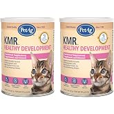 PetAg KMR Healthy Development - 14 oz, Pack of 2 - Great Tasting Nutritional Supplement for Cats and Weaning Kittens