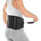 BraceAbility Lumbar Support Belt for Lower Back Pain - Corset Brace for Men and Women, Scoliosis, Sciatica, Spinal Stenosis, Herniated Disc Relief - FSA Eligible, Fits 28" - 60" Waist