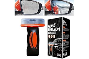 Glass Emulsion Oil Film Remover for Car Windshields and Windows, Glass Oil Film Remover for Car, Hand-Held Emulsion Cleaner f