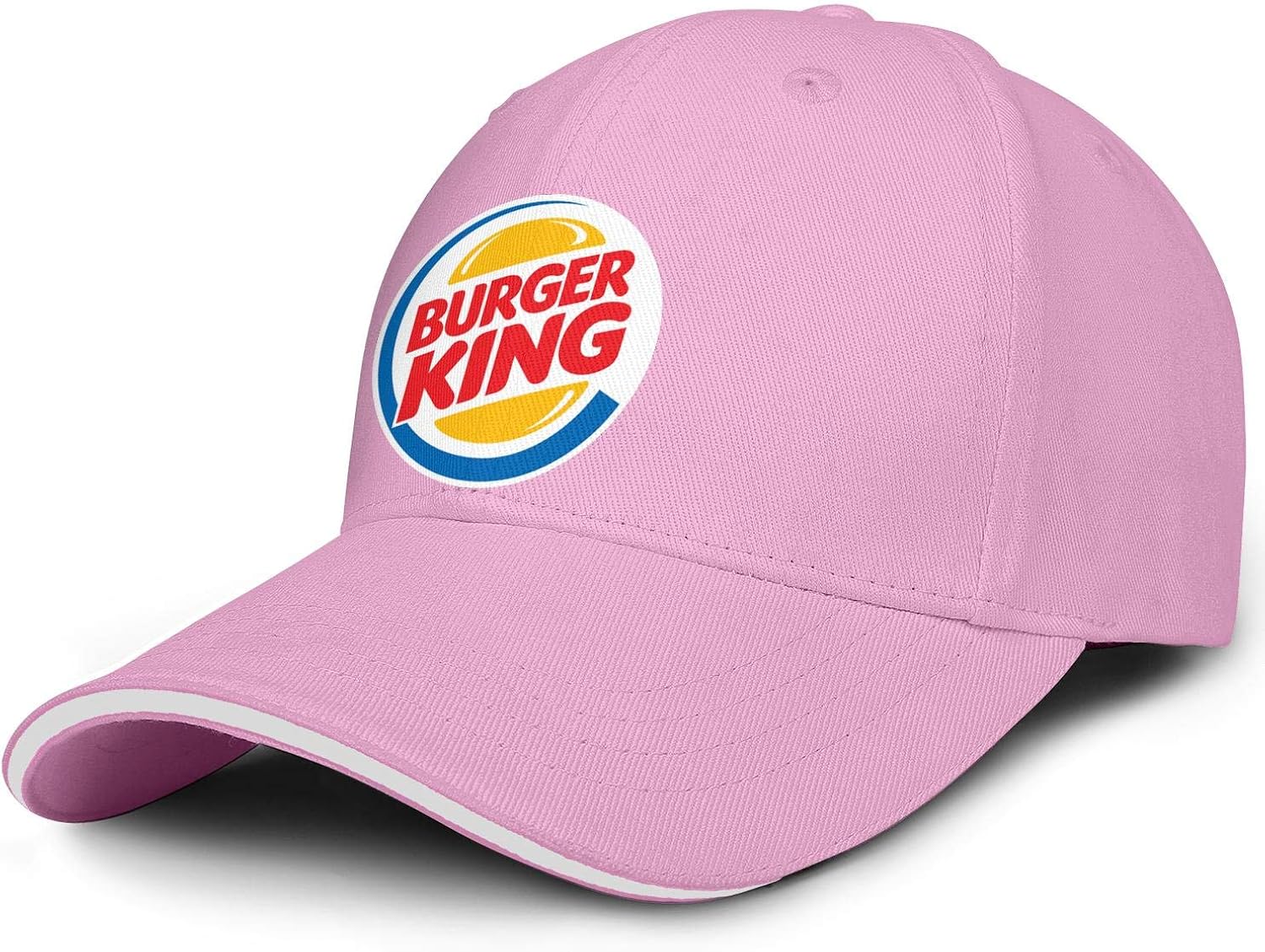 Unisex Durable Baseball Cap Packable BurgerKingLogo