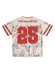 SOLY HUX Men's Summer Jersey Shirts Short Sleeve V