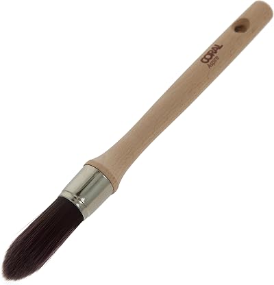 Coral 33713 Aspire 21mm Round Sash Paint Brush Premium FSC Wood Handle