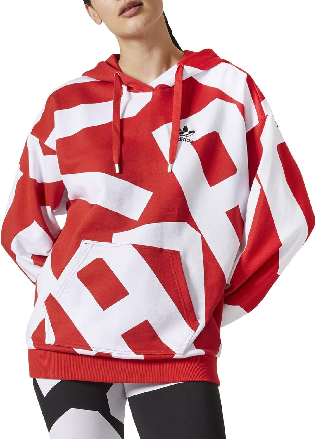 adidas jumper red