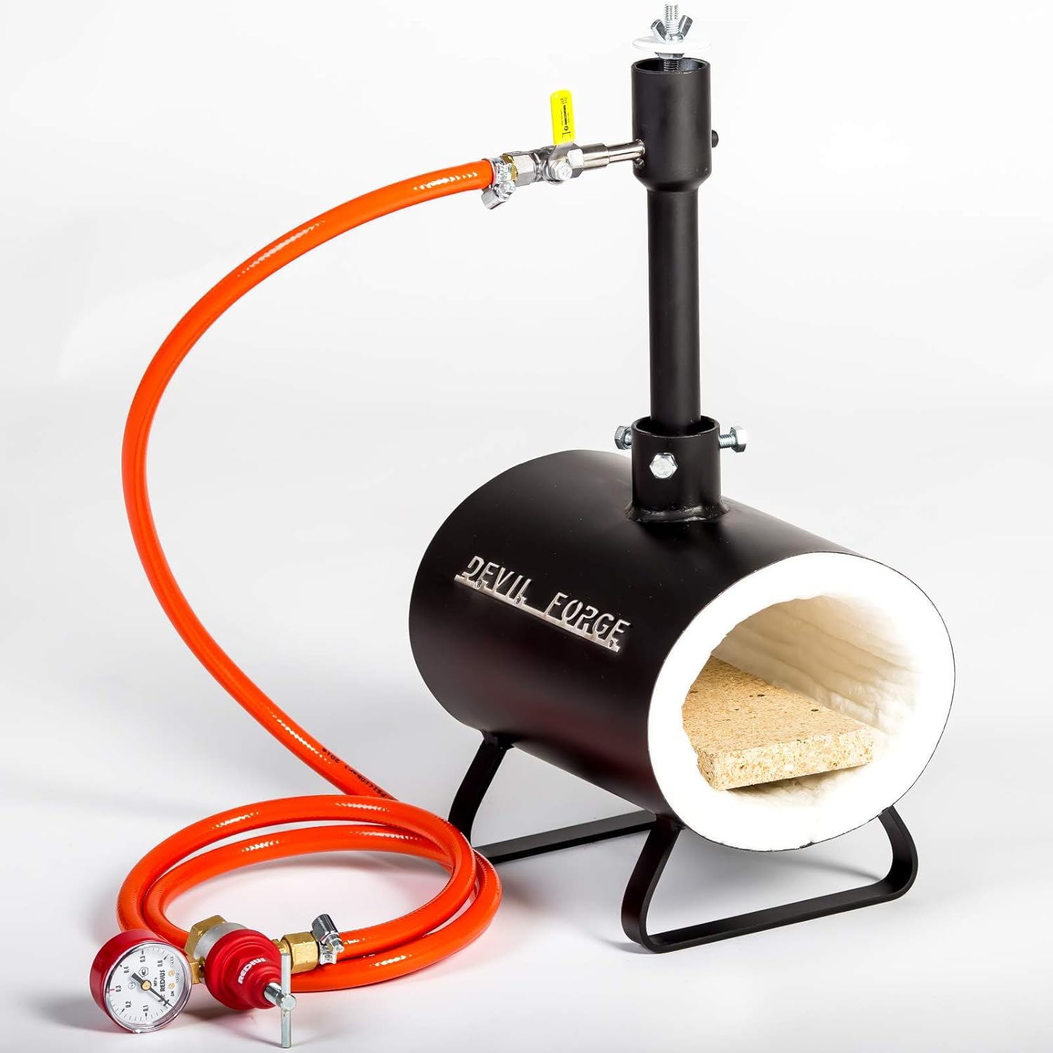 Gas Propane Forge Dfsw With 1 Dfp 80 000 Btu Burner Knife Making Farrier Blacksmith Amazon Com Industrial Scientific