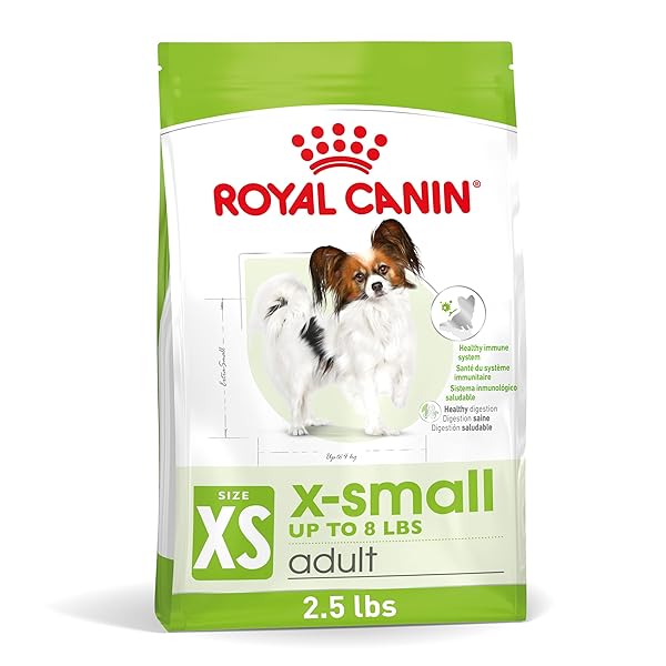 ROYAL CANIN SIZE HEALTH NUTRITION X-SMALL 7+ ADULT DRY DOG FOOD, 2.5 LB BAG