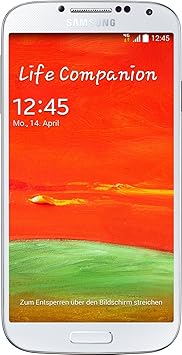 Samsung Galaxy S4 Smartphone (12,7 cm (5 Zoll) Super AMOLED-Touchscreen, 16 GB interner Speicher, 13 Megapixel-Kamera, LTE, A