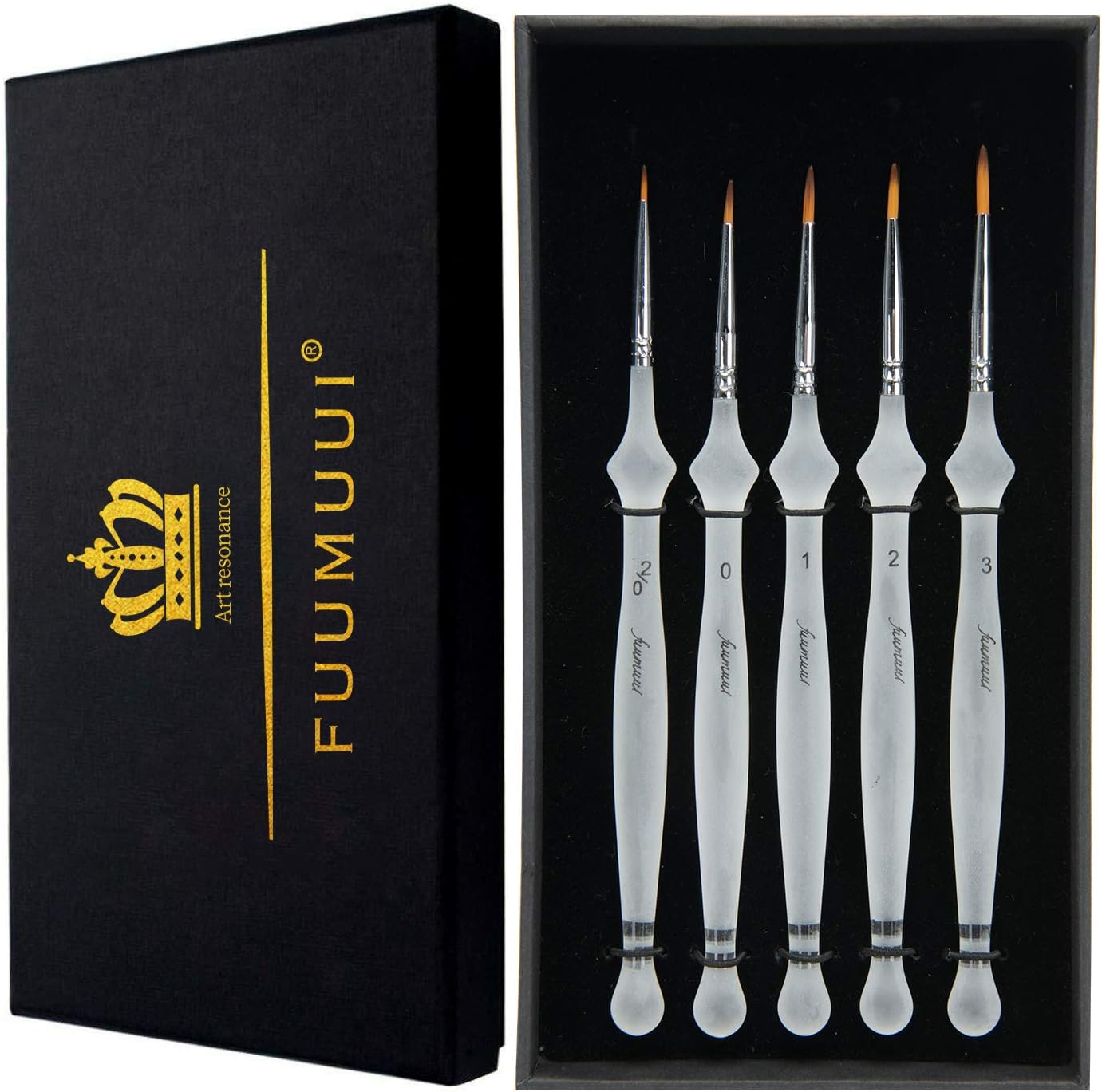 Miniature Fine Detail Art Paint Brush Set for warhammer 40k modeling