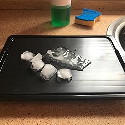 GEMITTO Bandeja de Descongelación Rápida con Agujero de Suspensión ...