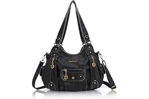 Angel Barcelo Purses for Women Soft PU Leather Shoulder Bag Crossbody Purse and Handbags