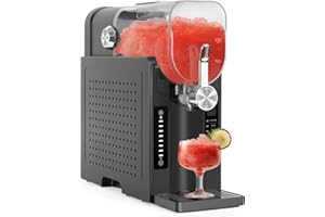 YODOLLA Slushy Machine for Home, 2.6L/88 Oz Frozen Drink Maker with LED Display, Auto-Clean, 6 Preset Programs, Ice Cream Mak