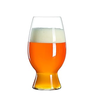 Spiegelau Craft Beer Glasses Witbier Glas, 2er Set, Bierglas, Craftbierglas, Trinkglas, Kristallglas, 750 ml, 4992663
