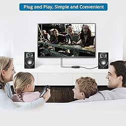 AUTOUTLET 192kHz Optical to RCA Converter DAC