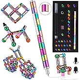 Fidget Pen,Magnetic Pen,Decompression Magnetic Toy Pen, Teen Girl Gifts, Gifts for Teenage Boys,Novelty Toy Gift for Kids or Friends (Color, Big)