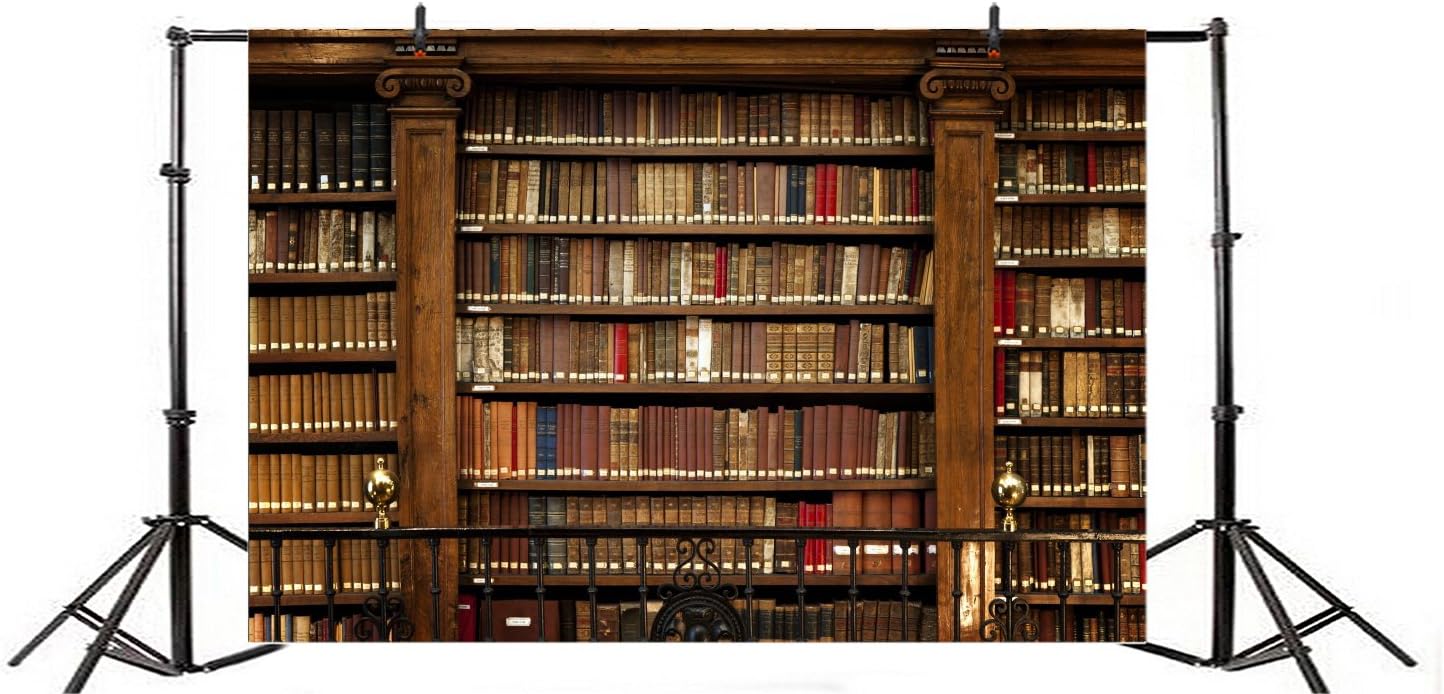 Yeele x10ft Retro Bookshelf Bookcase Backdrop For Photography Library Study Room Brown Wood Photo Background Party Banner Decoration Photo Booth Shoot Studio Props Lighting Studio Video Studio Galeriaslastorres Com