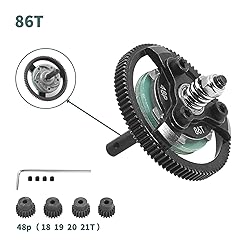 48P 86T Spur Gear Hardened Steel Transmission Gears