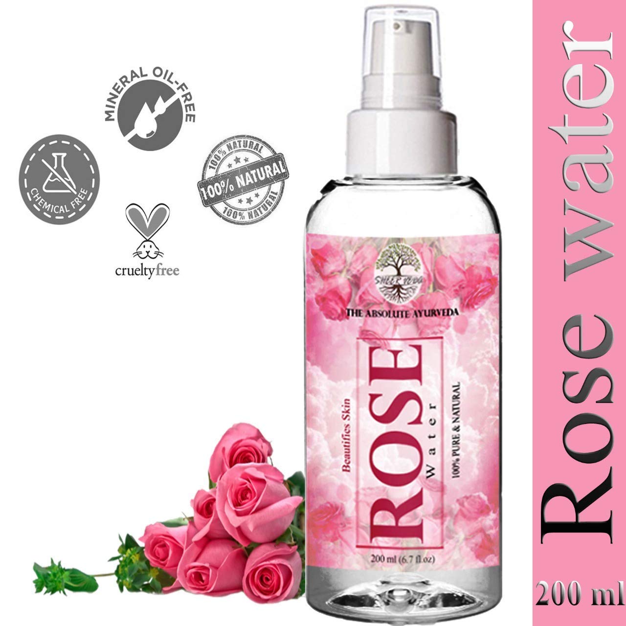does rose water tone skin