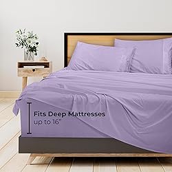 ROYALE LINENS - 4 Piece Queen Bed Sheet - Soft
