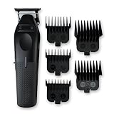 TPOB Play Professional Barber Hair Trimmer for Men 7000 RPM (Black + Softy)
