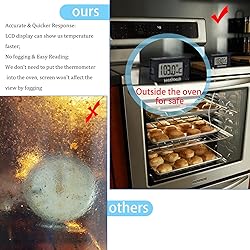 Hotloop Digital Oven Thermometer Heat Resistant up