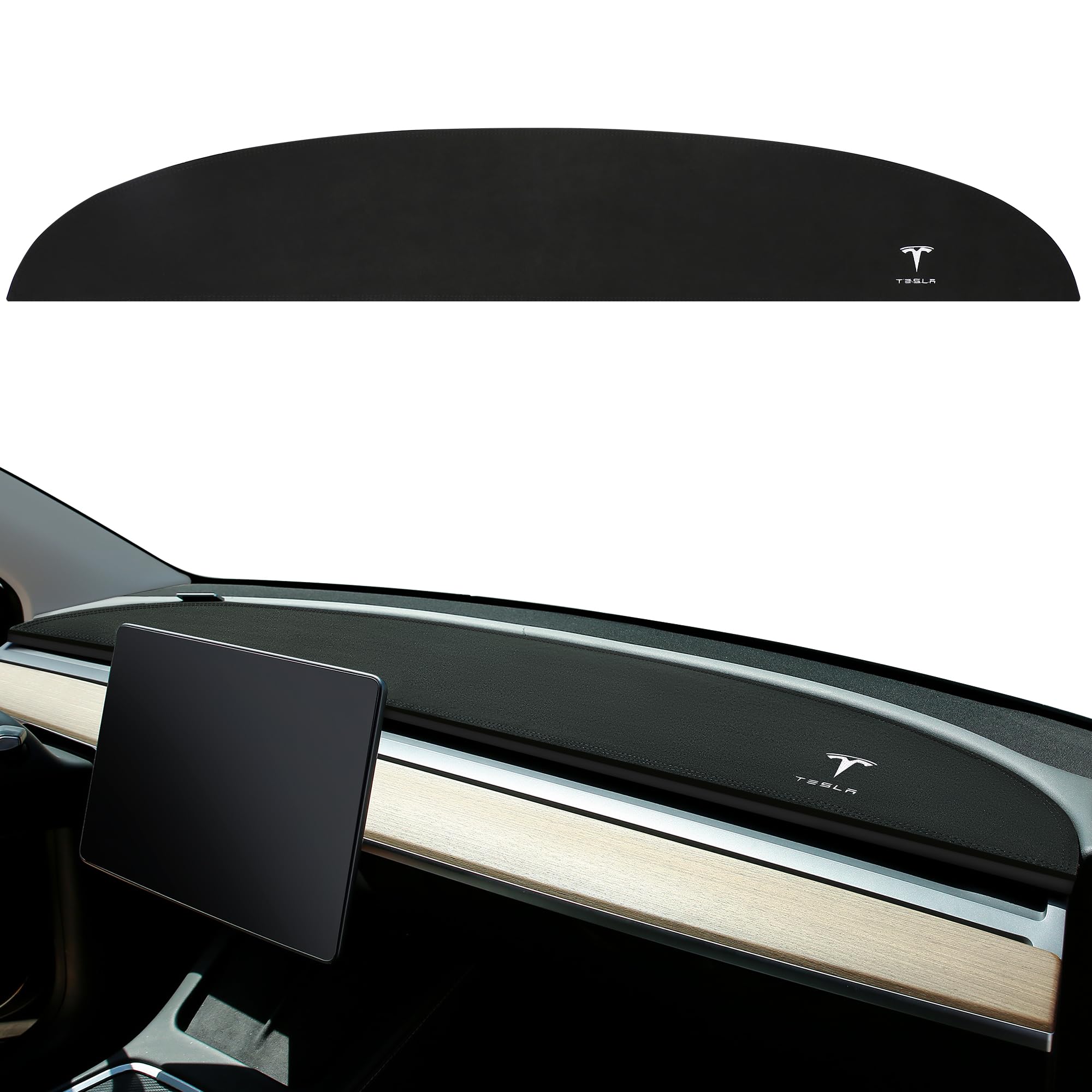 Mua KIWEN Tesla Model 3 Model Y Dashboard Cover, Suede Dashboard Pad