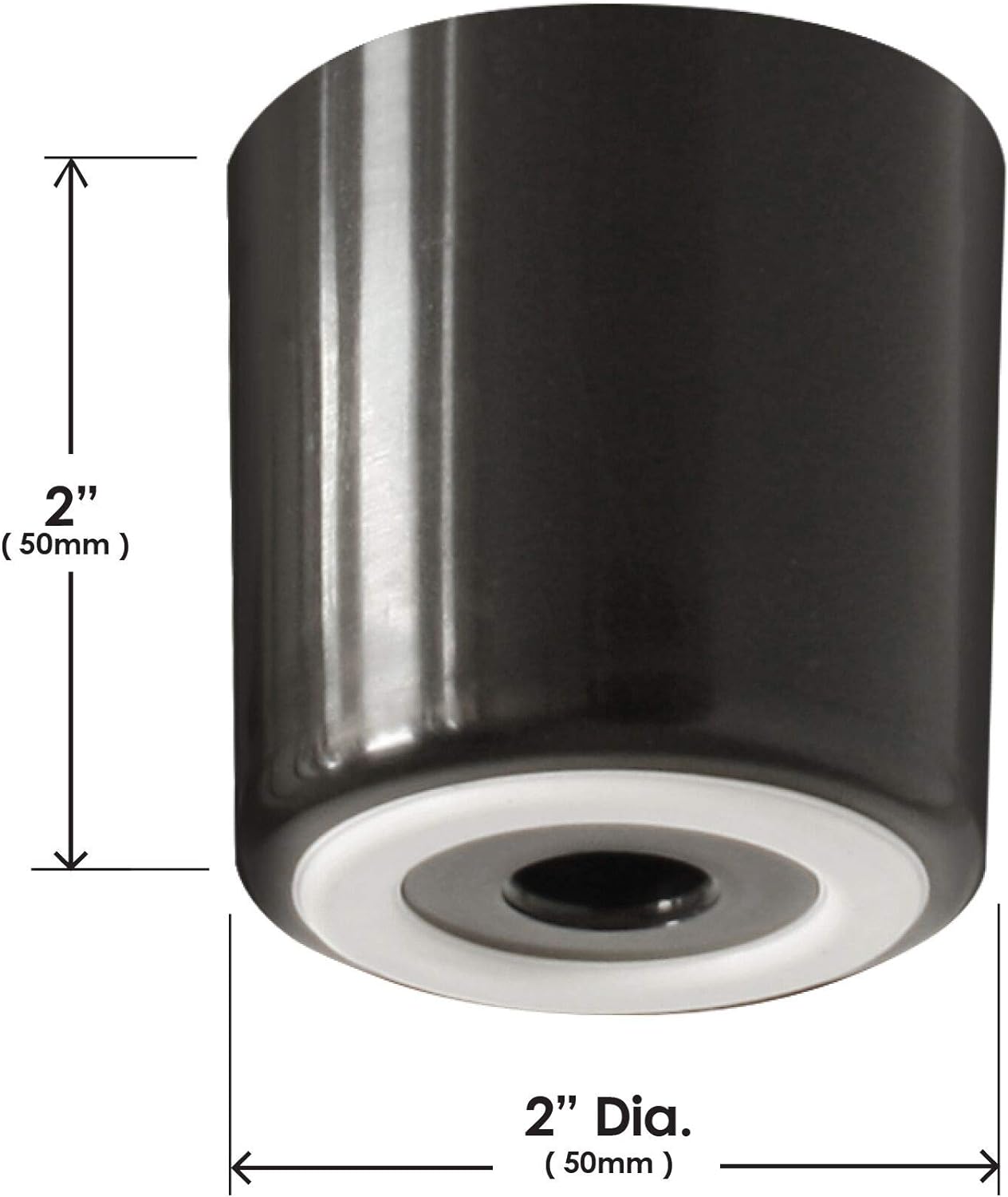 Slipstick CB512 50 mm Tall Floor Protecting Furniture Legs with Non Slip Rubber Grip (Set of 4) Screw In Replacement Legs - Image 3