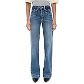 PAIGE Women's Leenah Jeans with Mini Patch Pockets