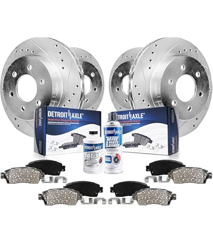 Power Stop KC4338-26 Front & Rear Z26 Street Warrior Brake