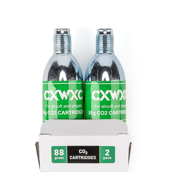 8 GRAM/ 12 GRAM CO2 CARTRIDGES FOR PAINTBALL – CO2 CYLINDER CO2 POWERLET CARTRIDGES FOR AIRSOFT, AIR GUN, PEPPER GUN P2P HDP 50 COMPACT (88G-2PC)