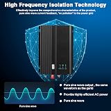 DEWIN 600W Grid Tie Inverter MPPT Pure Sine Wave AC230V Solar PV Battery 24V view 5