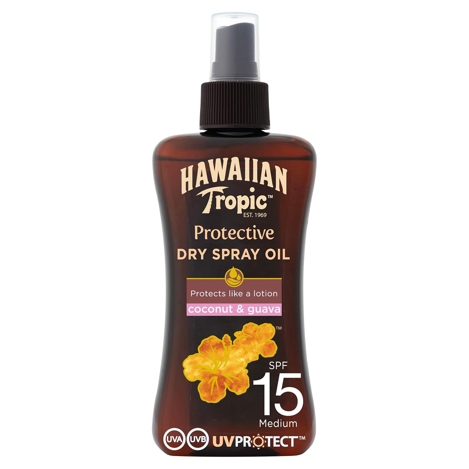 Hawaiian Tropic Protective Dry Oil Spray Aceite bronceador 200 ml