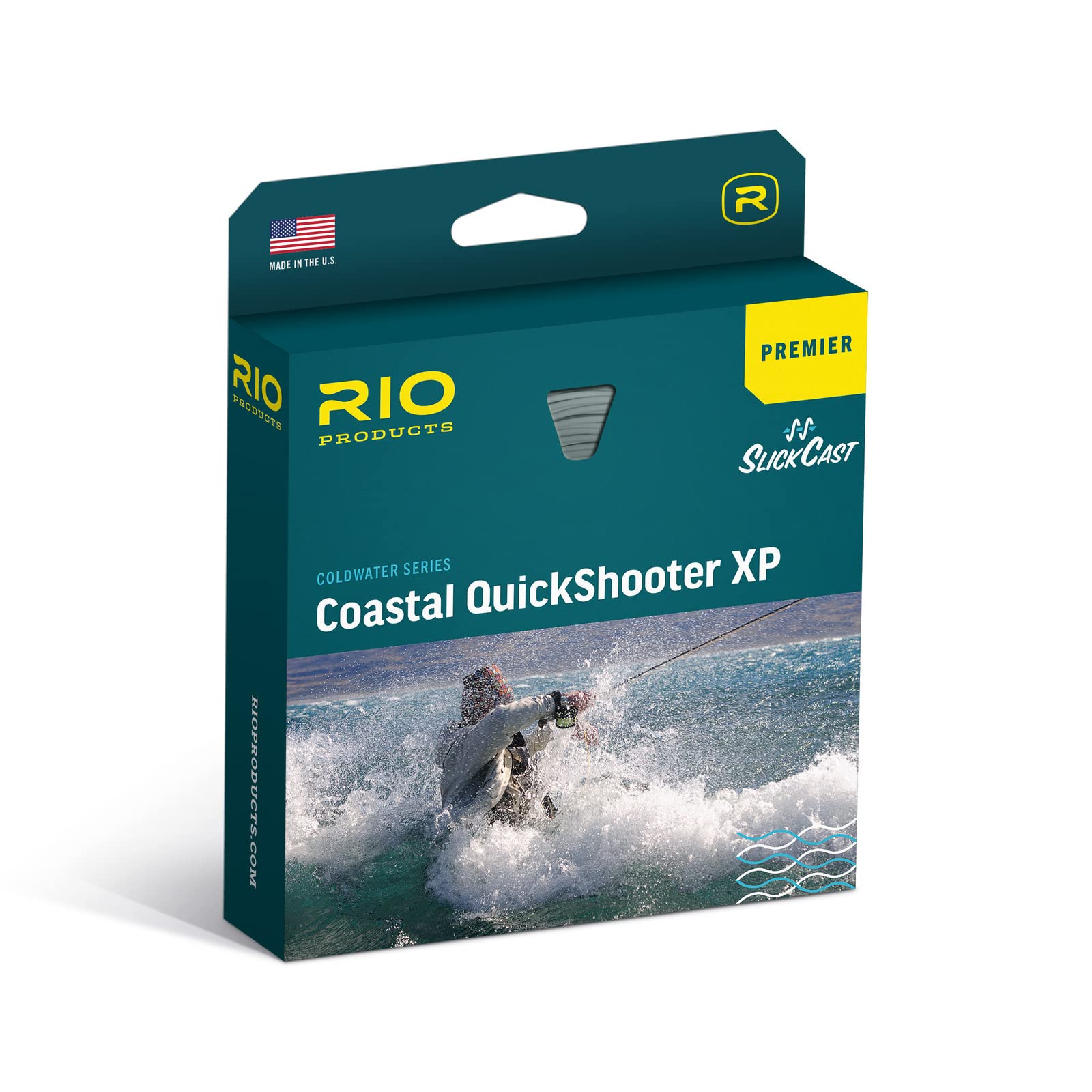 RIO Products Premier Coastal QuickShooter XP Saltwater Fly Line, Coldwater Series, WF9I