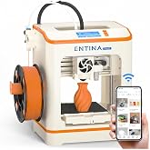 ENTINA TINA2C 3D Printer for Beginners Fully Assembled Mini DIY 3D Printer | Auto Leveling,Wi-Fi &amp; App Control,Silent Print,3000+ Models,20+ DIY Modules Open Source Small 3D Printers for Home