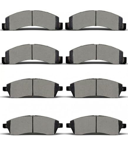 Amazon.com: D1259 D1258 Brake Pads,ROADFAR 8pcs Ceramic Disc Brake