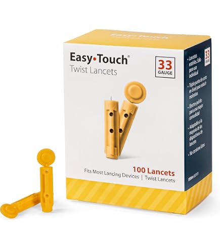 Amazon.com: TRUEplus Safety Needle Lancing Device, Sterile, 33