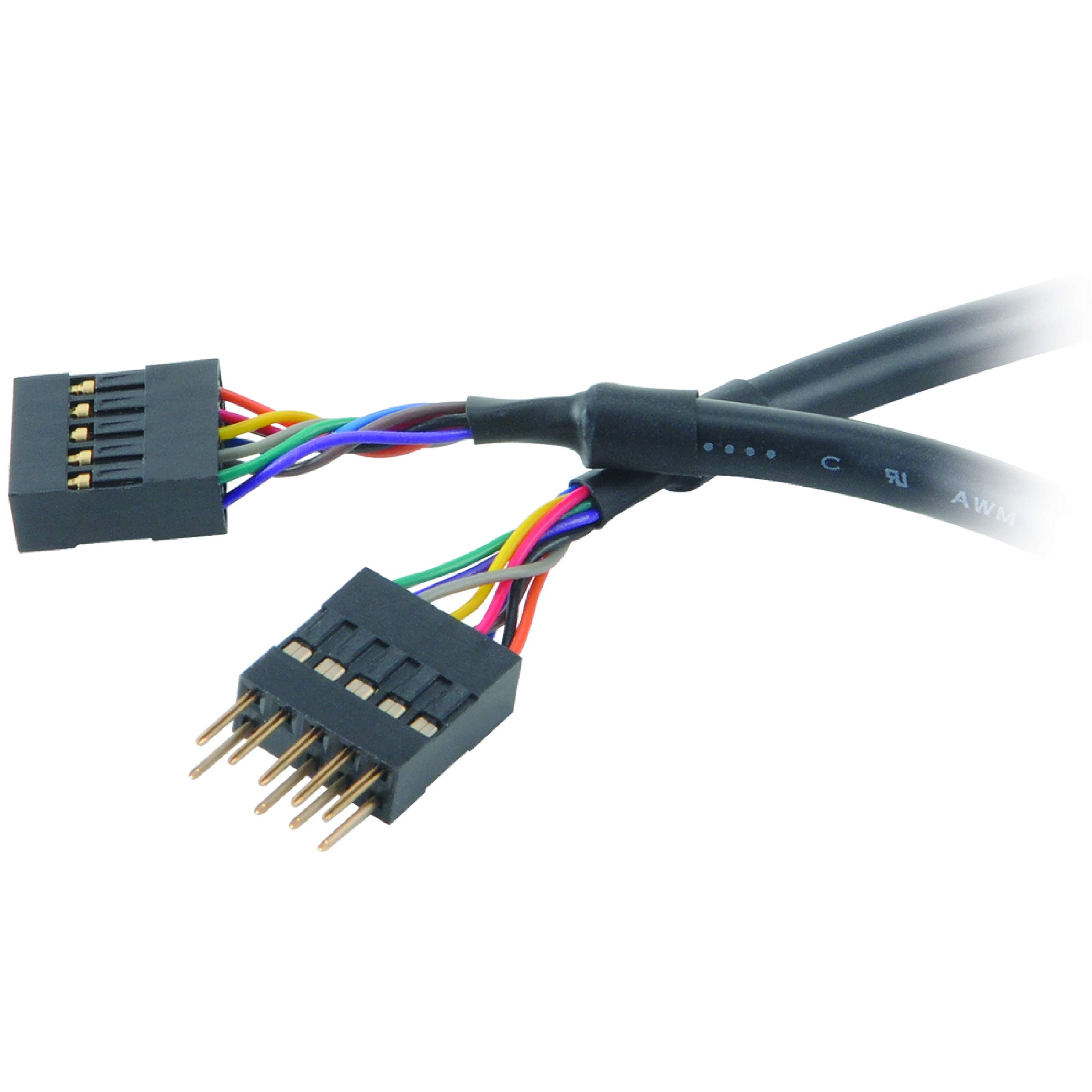 Akasa HD Audio Internal Extension | Internal Cable Extension | EXAUDI-40