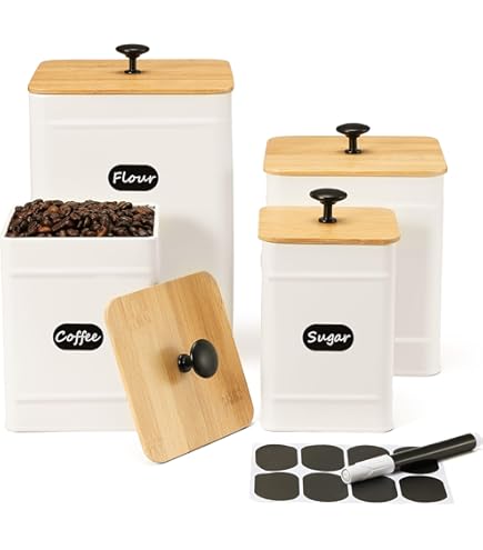 Nicoone Botes De Rangement Hermétiques En Acier Inoxydable 304 Pour