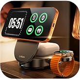 LISEN 25W 3 in 1 Charging Station Apple Watch Charger for iPhone 18 Pro/Max | Qi2 25W Magsafe Charger for iphone 18 Series/Duo, Apple Watch, Charging Station, Travel Portable with 45W Adapter