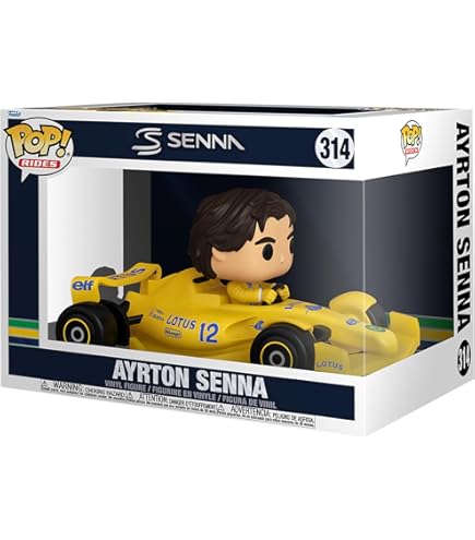 Amazon.com: Funko Pop! Rides Super Deluxe: Ayrton Senna - Senna