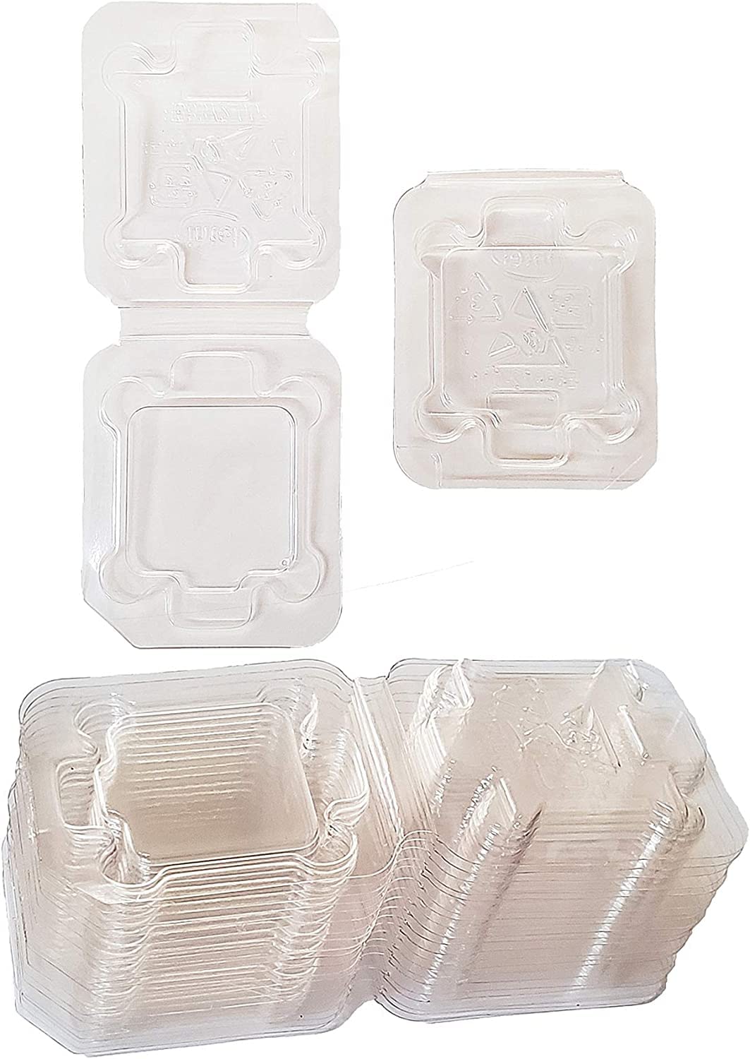 20PCS Computer CPU Case Tray Packaging Clamshell for Intel LGA775 LGA1150/1151/1155 /1156 i3 i5 i7 CPU Protector Cover (20pcs Shell fit Intel)