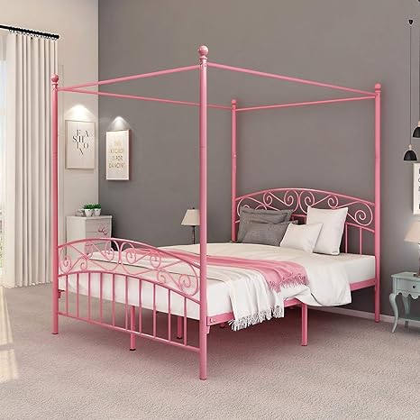 girl queen bed frame