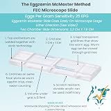 Eggzamin McMaster Method Microscope Slide Fecal Egg Count for Parasites view 9