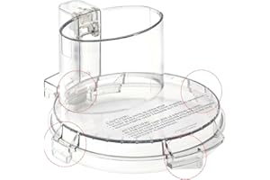 FOLOSEM DFP-14 Food Processor Work Bowl Cover DFP-14NWBCT1 for Cuisinart Food Processor Replacement Parts Fits DLC-005AGTXT1 4 Locking Tabs