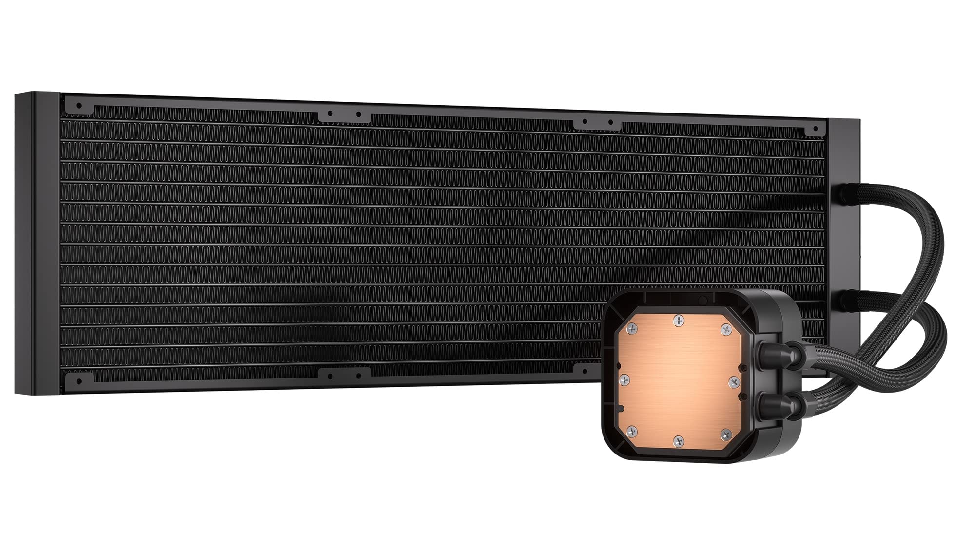 Corsair H170i Elite XT 420mm RGB Liquid CPU Cooler - IPS LCD Screen - AF140 RGB Fans - Fits Intel/AMD - iCUE Commander CORE - Black