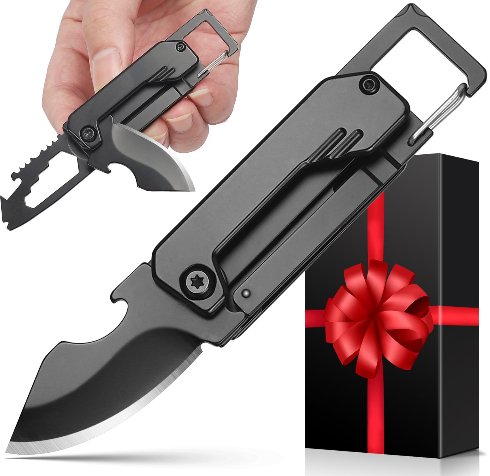 Gifts for Men Dad Husband - Keychain Tool, Birthday