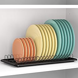 Simple Houseware Plate Drying Rack with