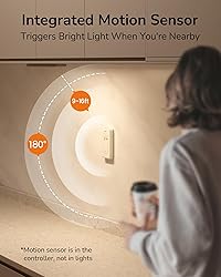 ULG Under Counter Lights for Kitchen, Wireless