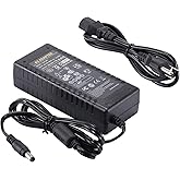 12V Power Supply 7A 84W Security System Power Adapter, COOLM AC 100V-220V to DC 12 Volt DC 7 Amp Transformer for LED Strip Light CCTV Security System