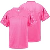 babyhealthy Youth Blank Football Jersey Mesh Athletic Practice Sports Shirt Hip Hop Soccer Tee Unisex