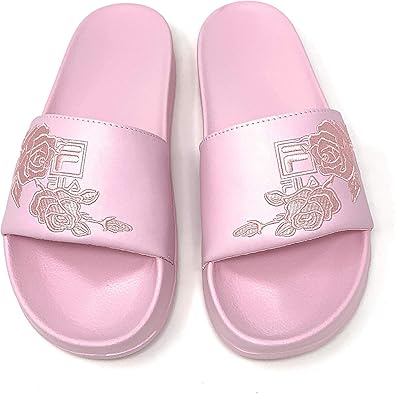 fila slippers pink