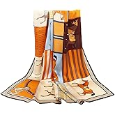 ANDANTINO 100% Pure Mulberry Silk Scarf 35" Large Square Lightweight Headscarf –Women’s Hair Wraps-With Gift Packed